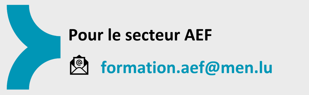 contact secteur AEF formation.aef@men.lu
